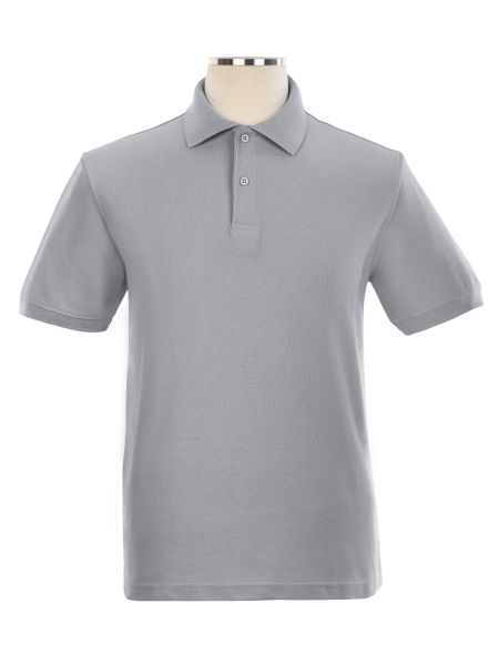 Short Sleeve Pique Embroidered Golf Shirt - Unisex