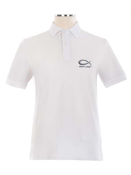 Short Sleeve Pique Embroidered Golf Shirt - Unisex