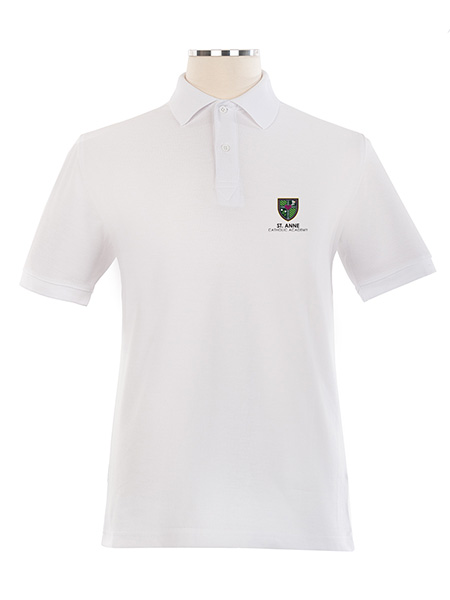Short Sleeve Pique Embroidered Golf Shirt - Unisex