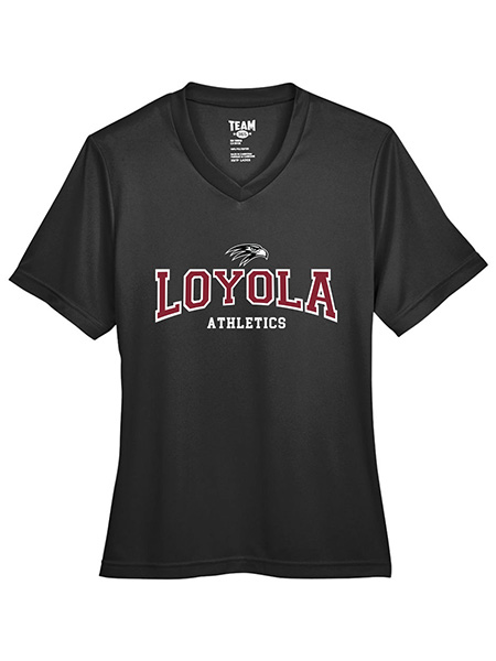 Ladies Short Sleeve Performance Printed T-Shirt