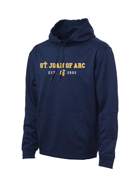 Adult Performance Applique Kangaroo Hoodie - Unisex