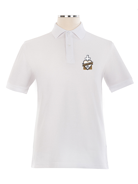 Short Sleeve Pique Embroidered Golf Shirt - Unisex