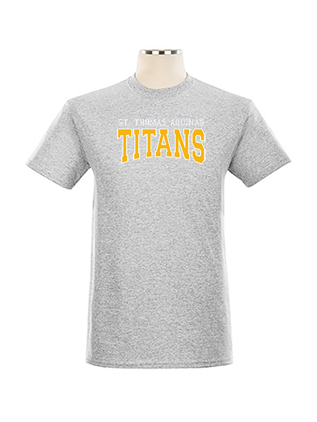 Short Sleeve Cotton Blend Printed T-Shirt - Unisex