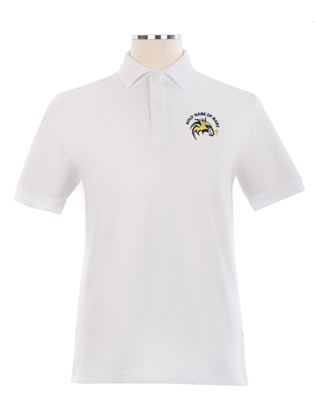 Short Sleeve Pique Embroidered Golf Shirt - Unisex