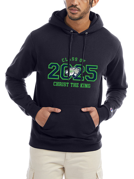 Champion Adult Kangaroo Hoody w/ Applique