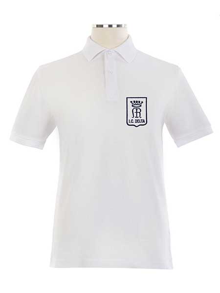 Pique Knit Golf shirt, embroidered