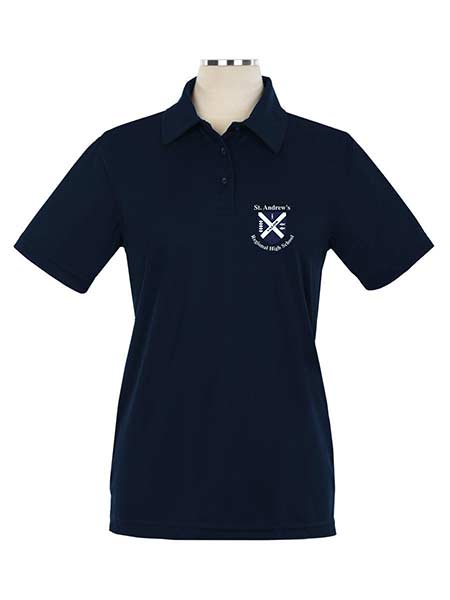 Ladies Golf Shirt Dry Fit Embroidered