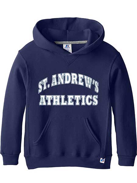 Printed Athletic Hoodie