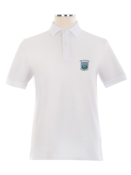 Short Sleeve Pique Embroidered Golf Shirt - Unisex