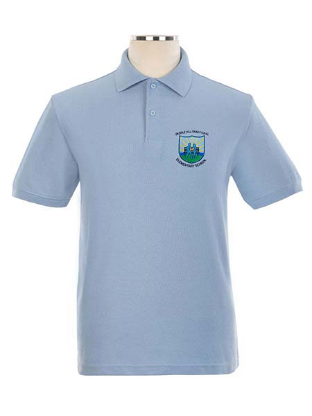 Pique Knit Golf shirt, embroidered