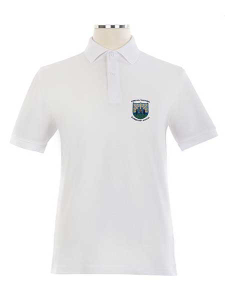 Pique Knit Golf shirt, embroidered