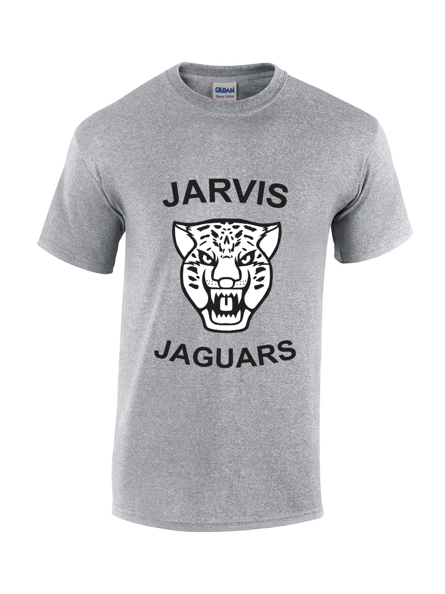 Printed Gym T-shirt - Jaguar Logo