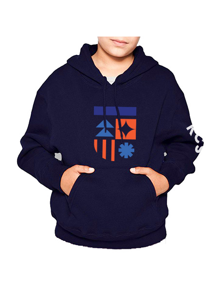 Printed Kangaroo Hoody