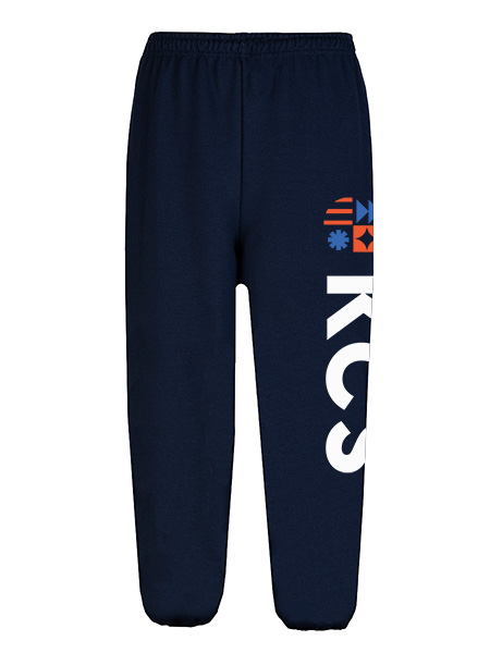 Elastic-Cuff Printed Track Pants with Side Pockets
