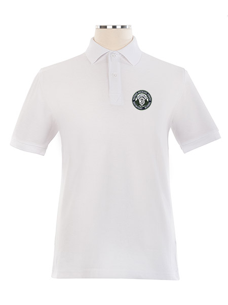 Short Sleeve Pique Embroidered Golf Shirt - Unisex