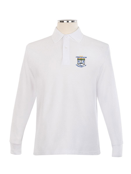 Long Sleeve Embroidered Golf Shirt - Unisex