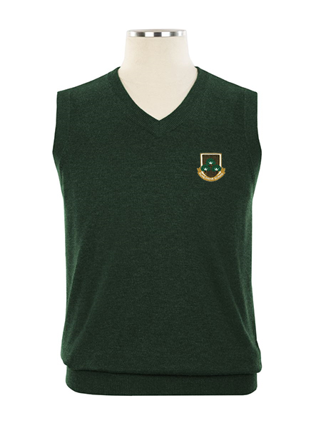 V-Neck Embroidered Vest - Unisex
