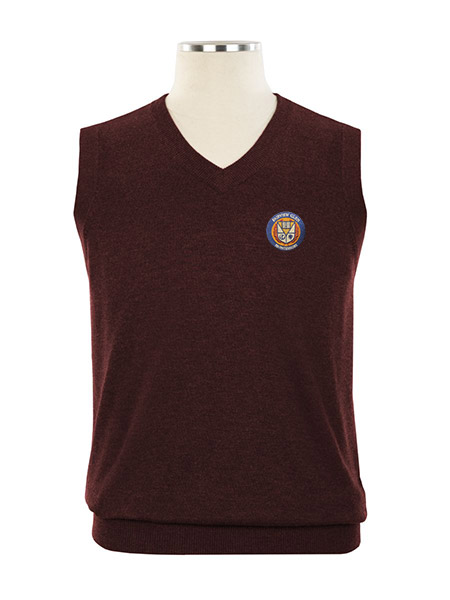 V-Neck Embroidered Vest - Unisex