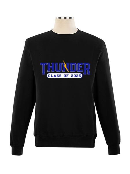 Crewneck w/ Applique Sweat Top - Unisex