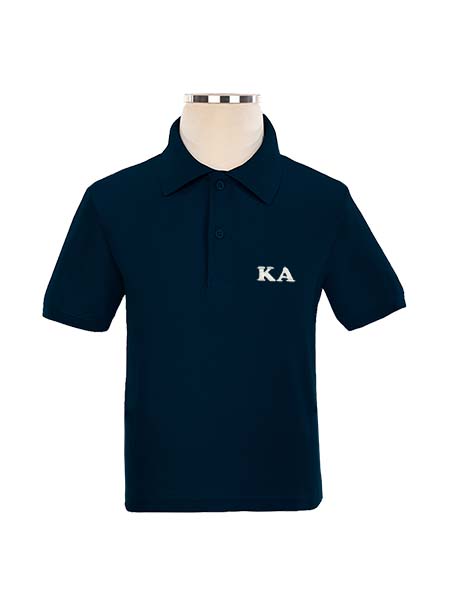 100% Cotton Short Sleeve Embroidered Golf Shirt - Toddler