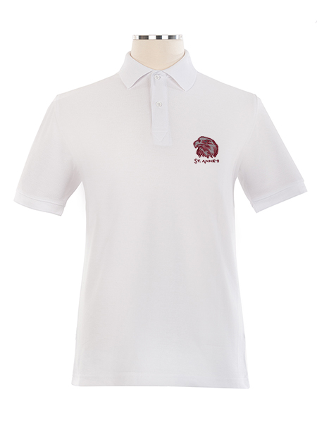 Short Sleeve Pique Embroidered Golf Shirt - Unisex