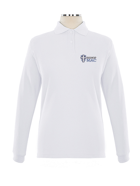 Long Sleeve Pique Embroidered Golf Shirt - Female