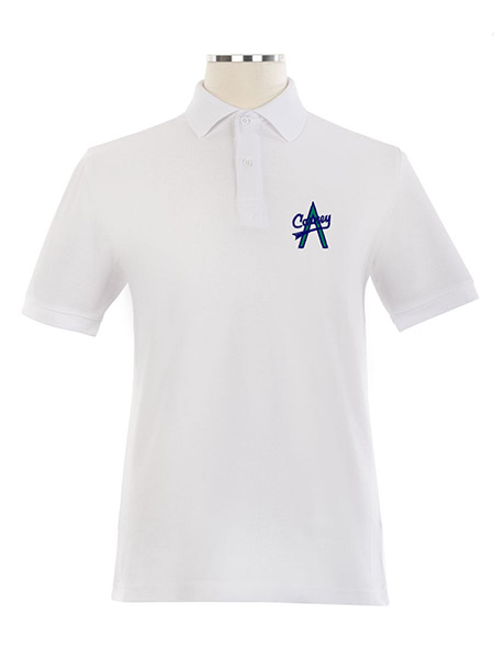 Pique Knit Golf shirt, embroidered