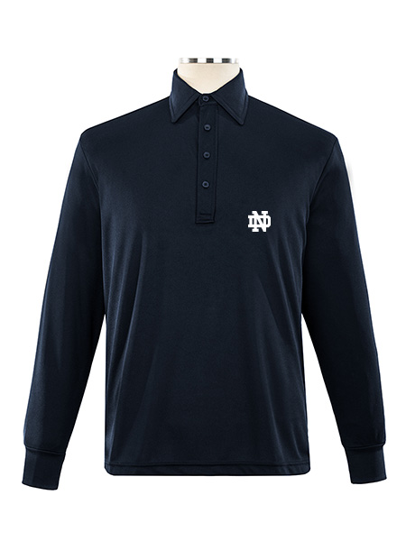 Long Sleeve Performance Embroidered Golf Shirt - Male