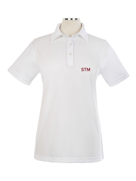 Short Sleeve Performance Embroidered Golf Shirt - Female