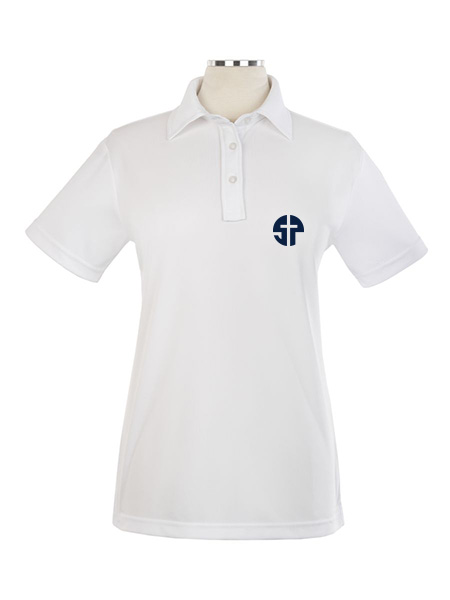Short Sleeve Performance Embroidered Golf Shirt - Female