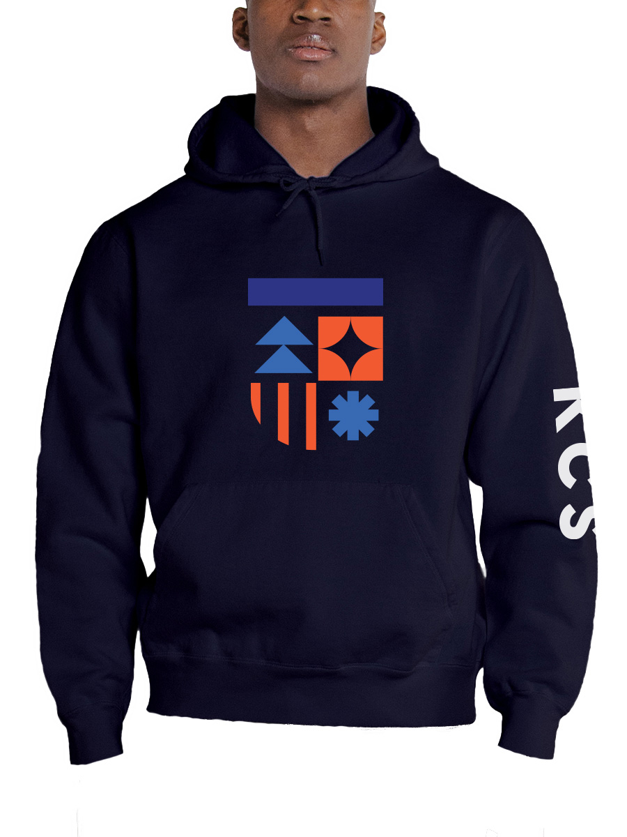 Printed Kangaroo Hoody