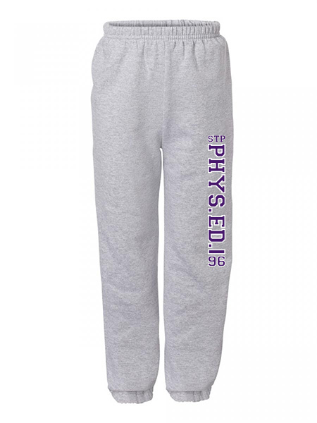 Cuffed Printed Sweat Pant - Unisex