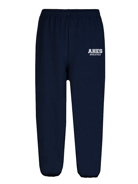 Printed Elastic Cuffed Sweat Pant - Unisex
