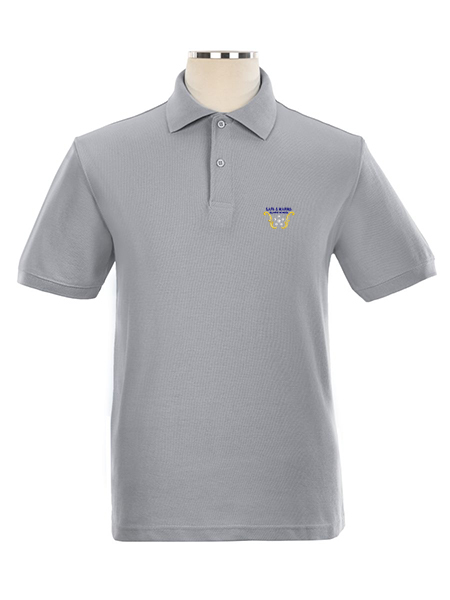 Short Sleeve Pique Embroidered Golf Shirt - Unisex