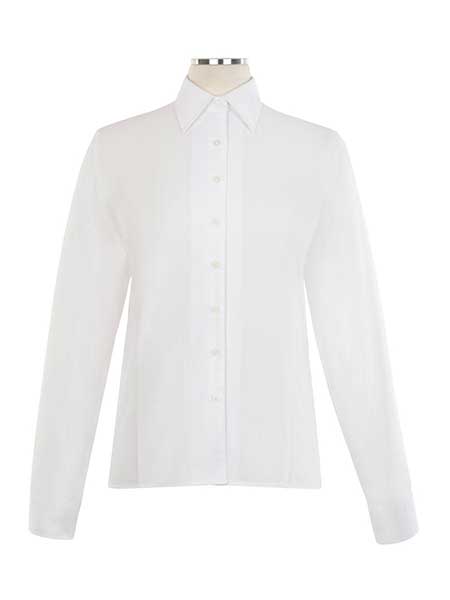 Ladies Long Sleeve Oxford Shirt