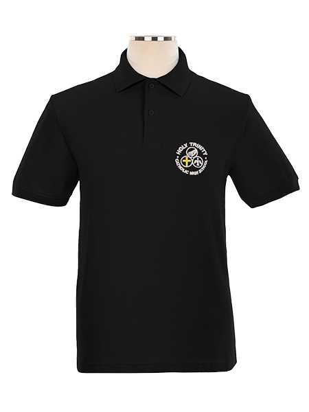 Short Sleeve Pique Embroidered Golf Shirt - Unisex