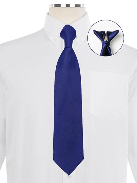 Royal Blue, Clip-On Tie