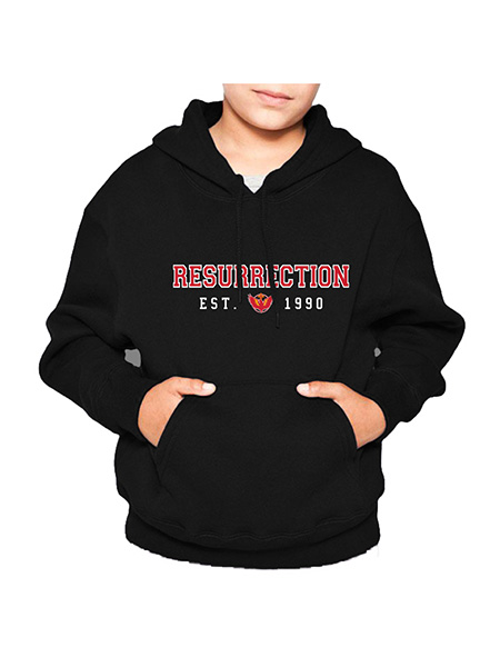 Youth Kangaroo Hoody w/ Applique - Unisex