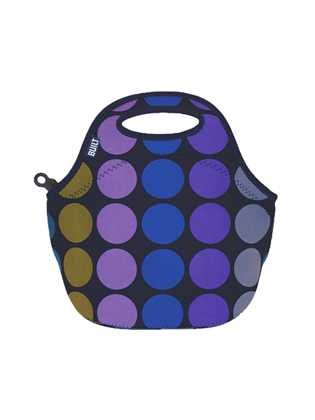 Built NY Gourmet Plum Dot Lunch Tote
