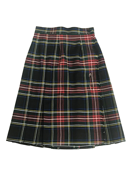 Black Stuart Plaid Kilt