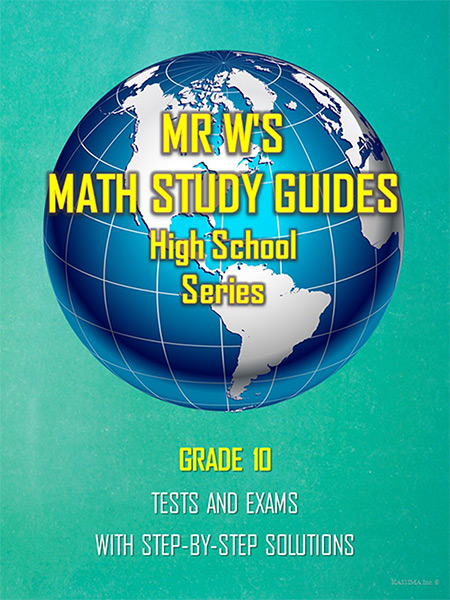 Secondary School Tests and Exams Booklet - Grade 10