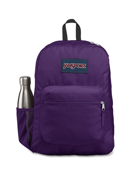 'CROSS TOWN' - Jansport Knapsack - in Brazilian Berry